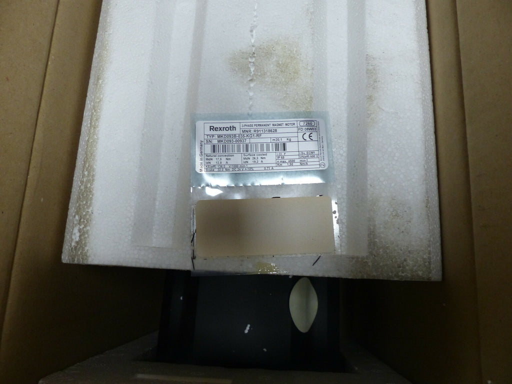 Rexroth MKD093B-035-KG1-RF Servomotor // MKD093B035KG1RF