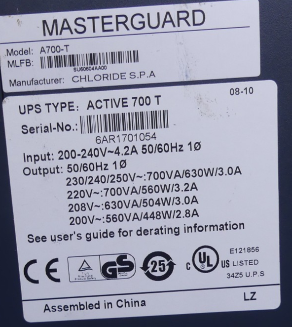 Masterguard A700-T
