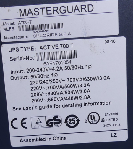 Masterguard A700-T