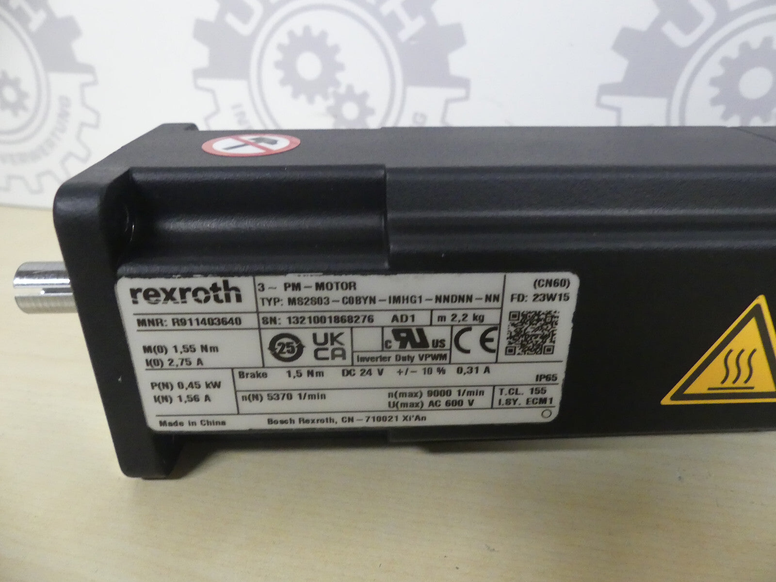 REXROTH MS2S03-COBYN-IMHG1-NNDNN-NN, NEUWERTIG