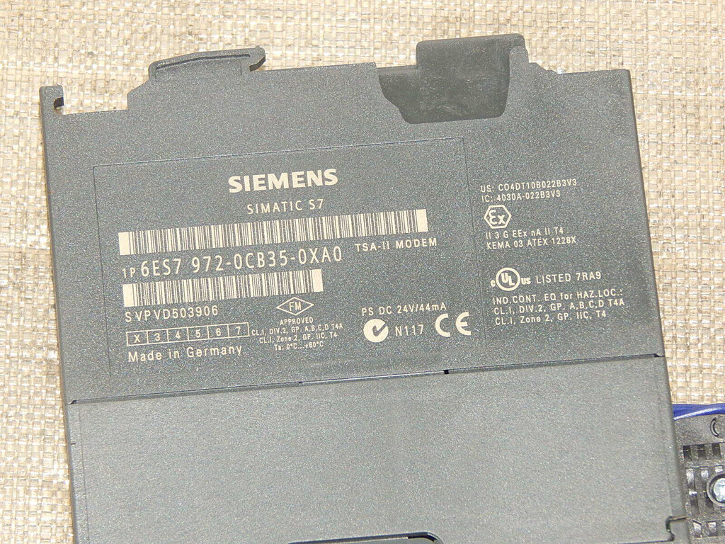 Siemens 6ES7972-0CB35-0XA0 Simatic S7 6ES7 972-0CB35-0XA0 E-Stand:2