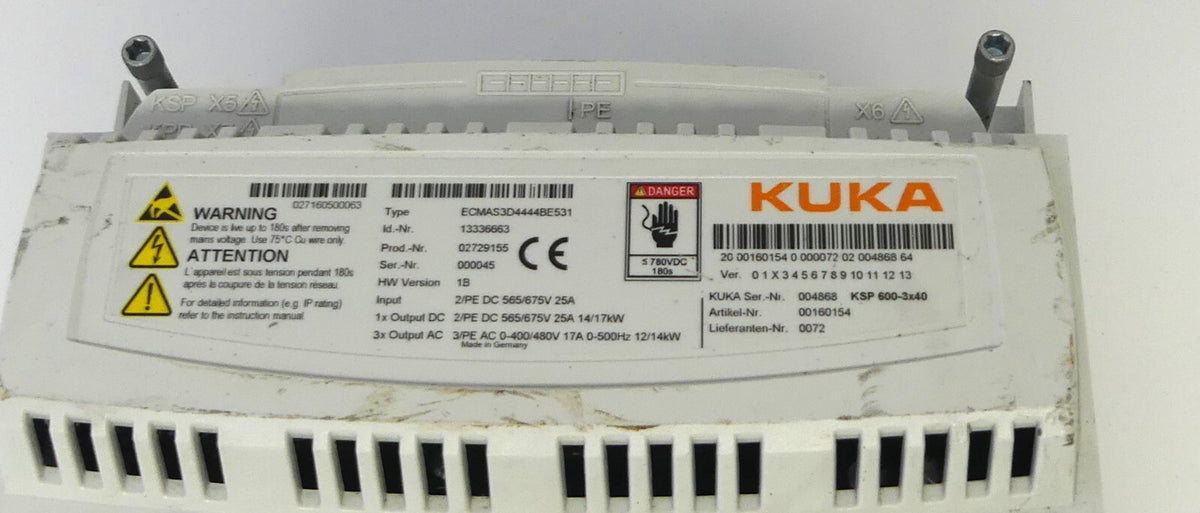 KUKA  ECMAS3D4444BE531  (defekt)
