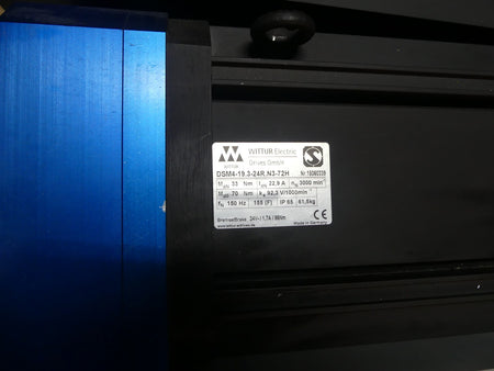 Wilhelm Elektromechanische Servopresse WPSP100-200-200 mit DSM4-19.3-24R.N3-72H