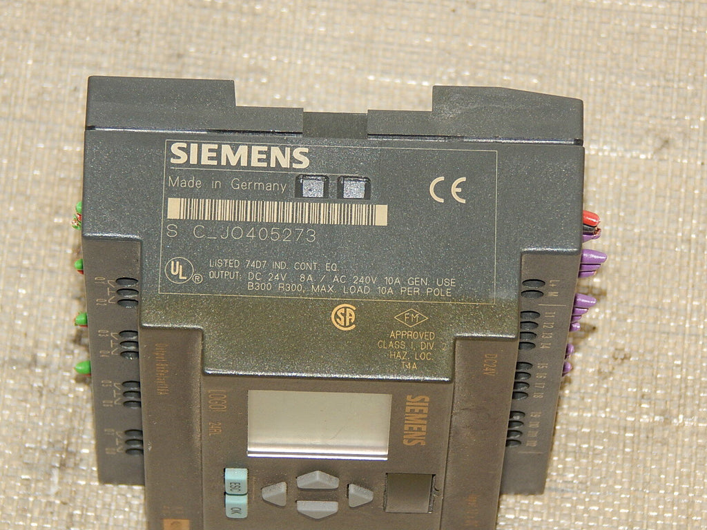  Siemens Logo 6ED1-053-1HA00-0BA0 Logic Modul  / ED1053-1HA00-0BA00 used