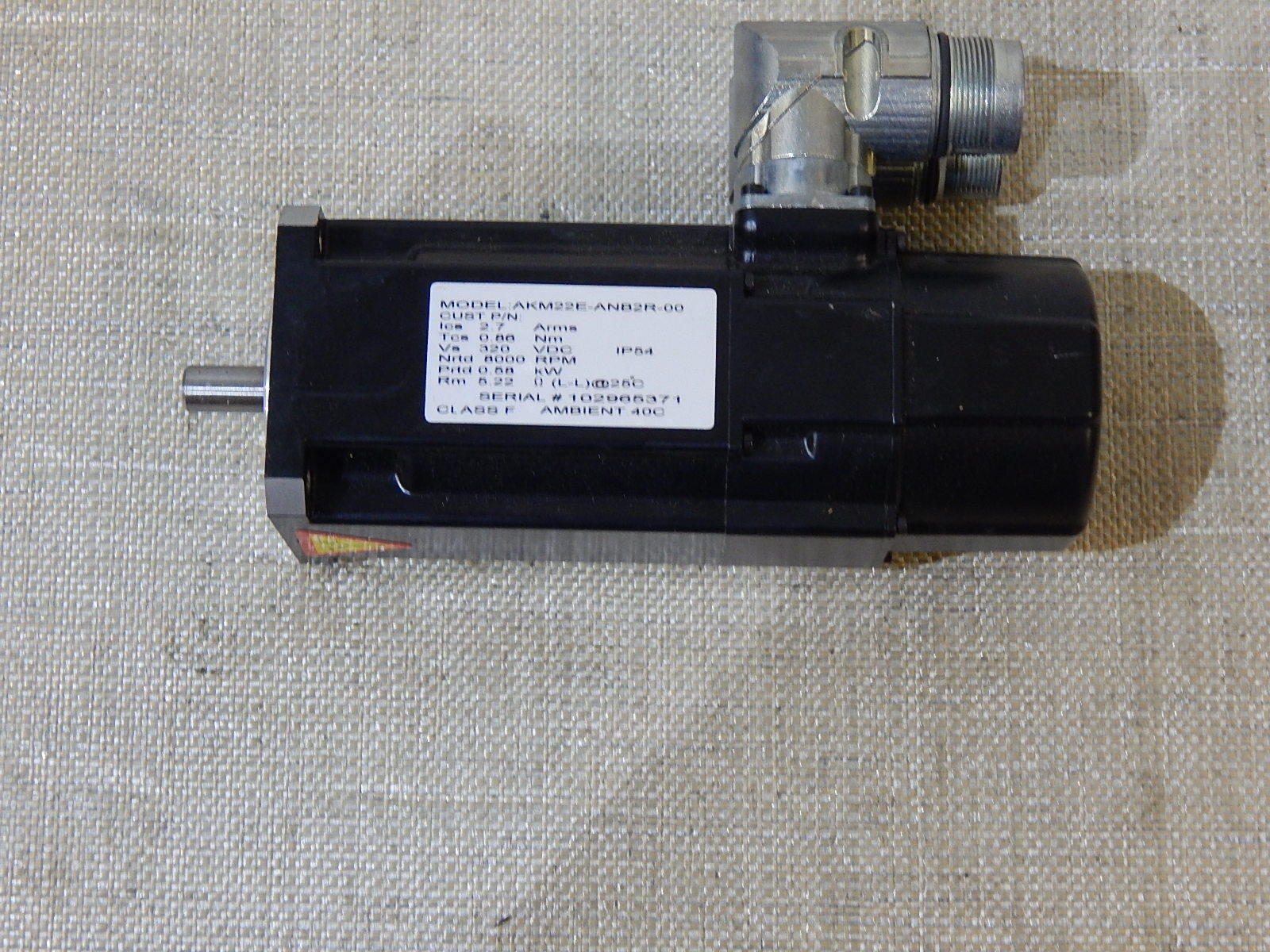 Kollmorgen Synchron-Servomotor AKM22E-ANB2R-00  Neuwertig
