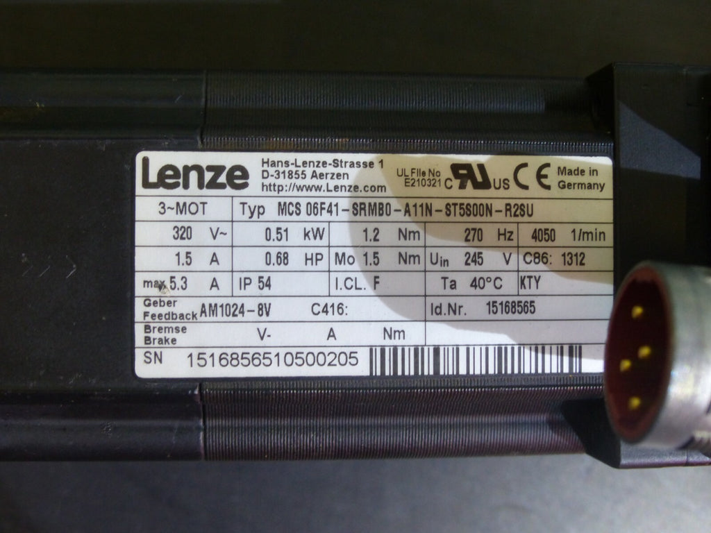 Lenze MCS 06F41-SRMB0-A11N-ST5S00N-R2SU