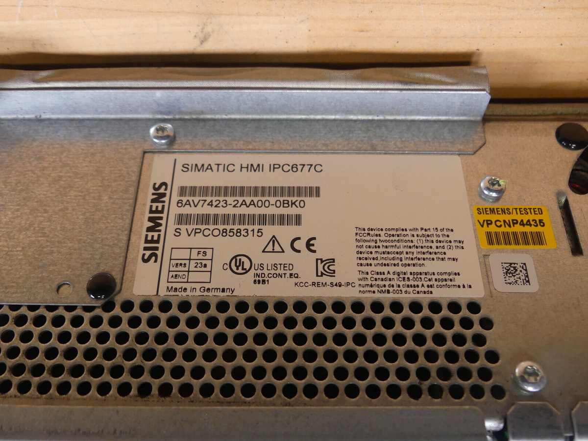 Siemens Simatic 6AV7423-2AA00-0BK0 6AV7423-2AA00-0BK0