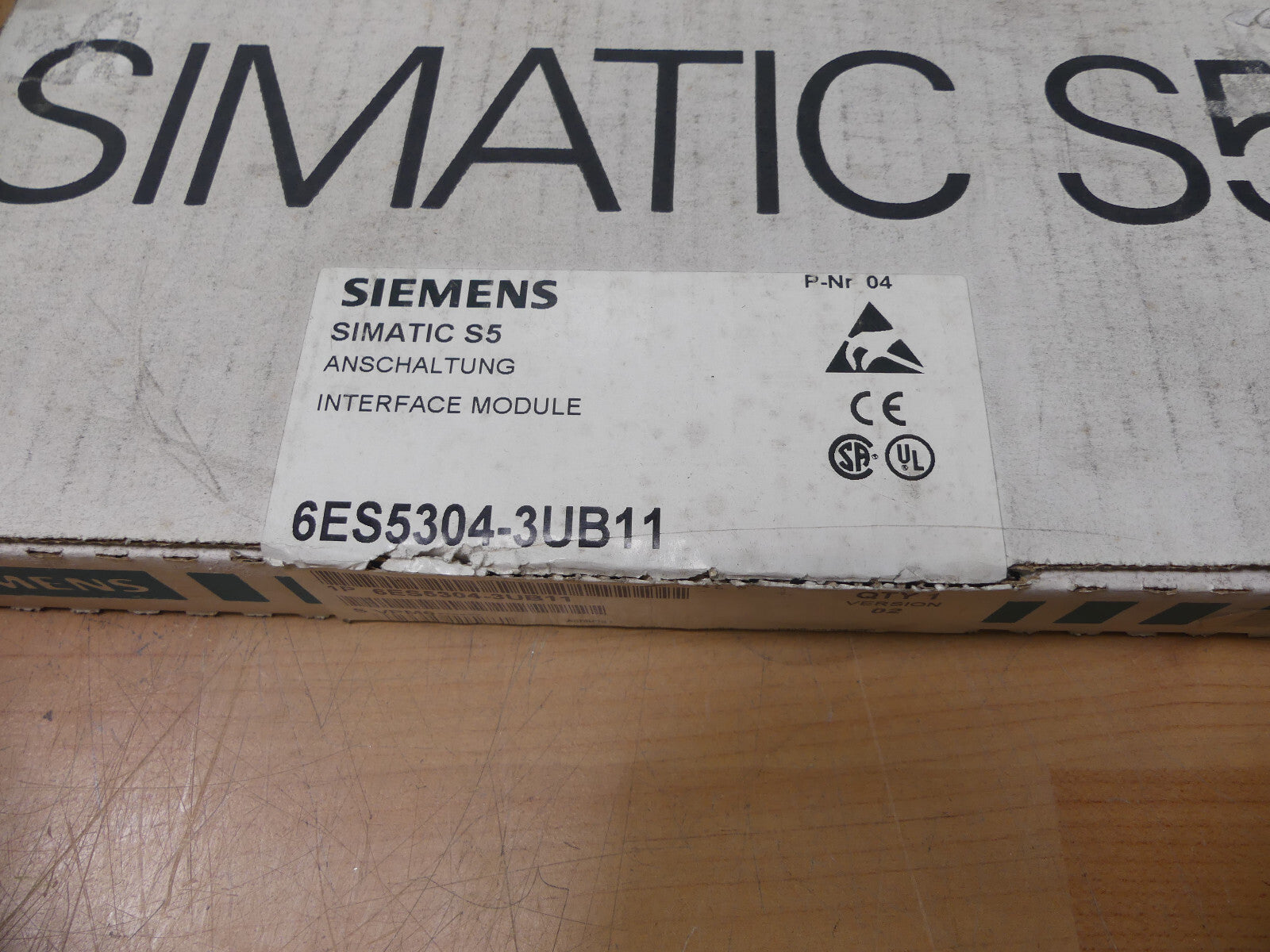 Siemens Simatic S5 6ES5304-3UB11 E:02