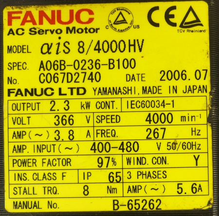 FANUC  A06B-0236-B100