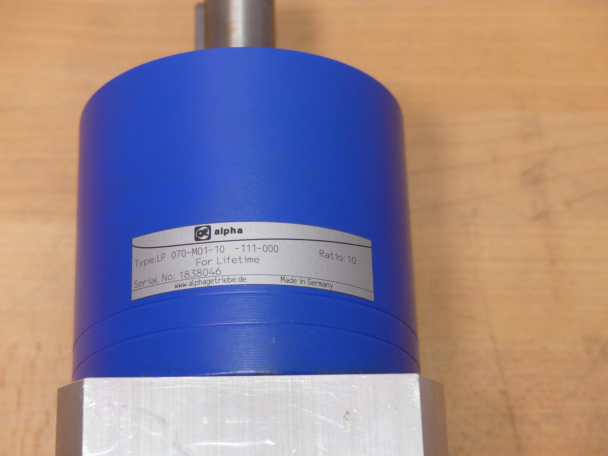 Alpha LP 070-M01-10-111-000 Getriebe Ratio 10