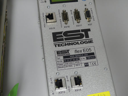 EST TECHNOLOGIE flex E05 MSR-SERVO-E-20A
