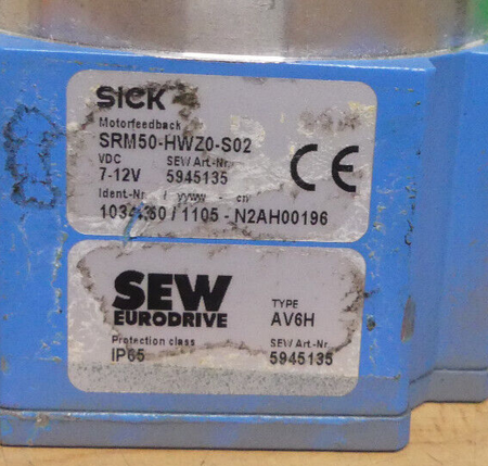 SICK-STEGMANN SRM50-HWZ0-S02 ENCODER  SEW AV6H