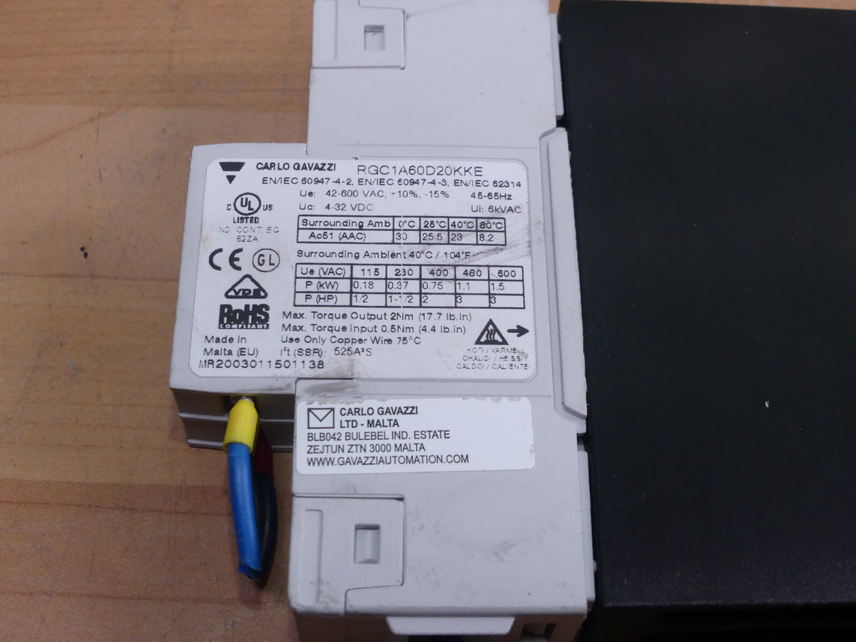 Carlo Gavazzi RGC1A60D20KKE