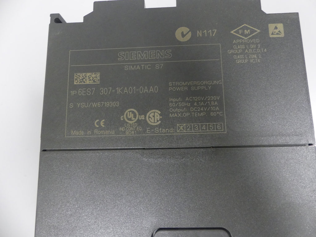 Siemens 6ES7 307-1KA01-0AA0