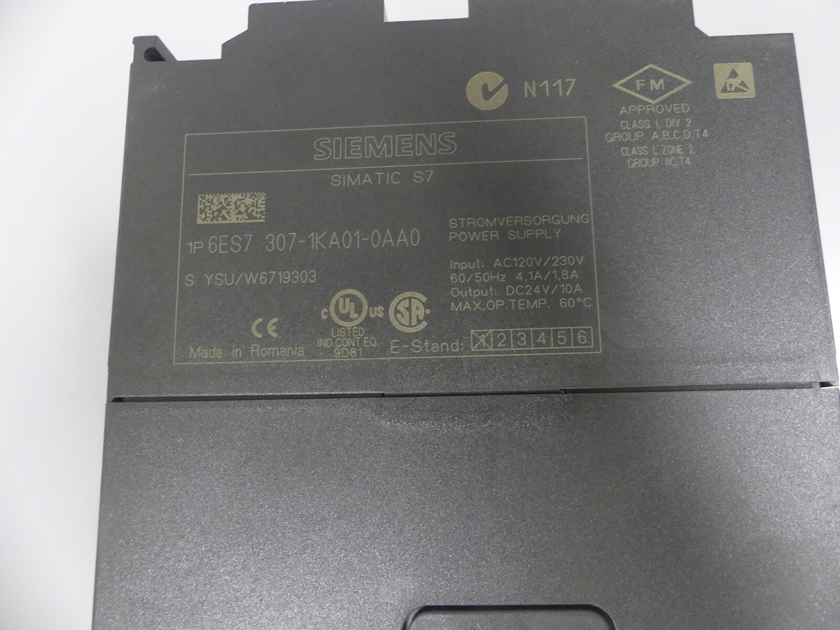 Siemens 6ES7 307-1KA01-0AA0