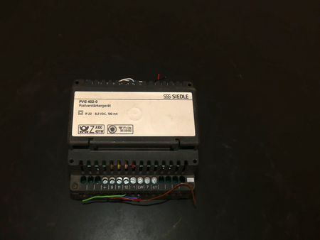 SSS Siedle PVG 402 - 0 Postverstärkergerät used  s.Bilder