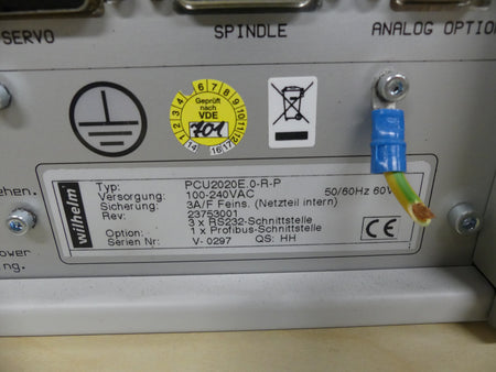 Wilhelm PCU2020E.O-R-P