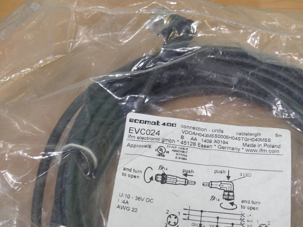 IFM EVC024  Sensorkabel