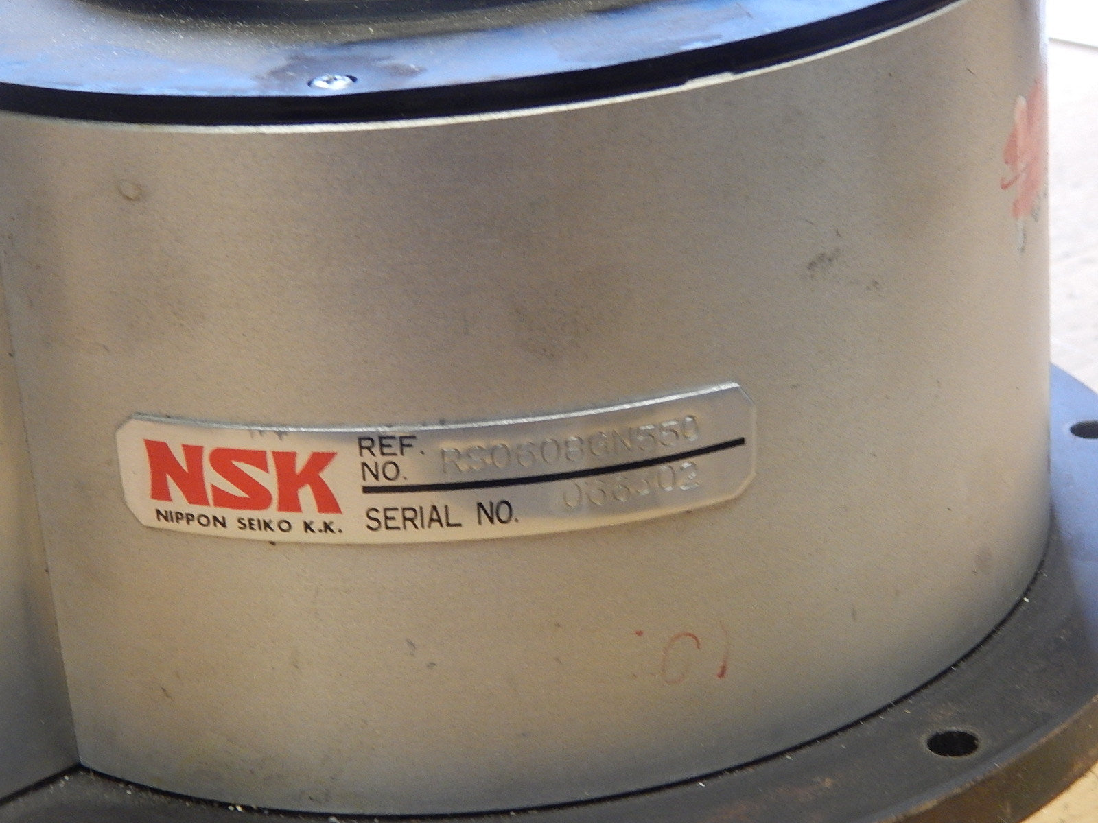 NSK RS0608GN550 Megatorque Servomotor.No. 066302  