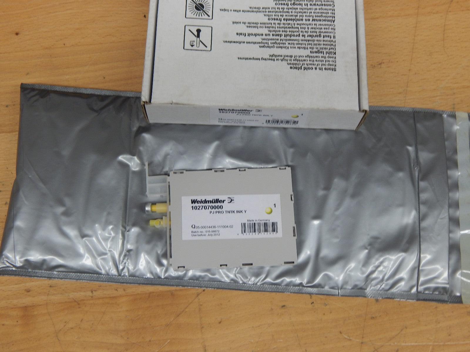 Weidmüller PJ PRO TNTK INK Y//1027070000