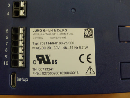 Jumo  702114/9-0000-25/000