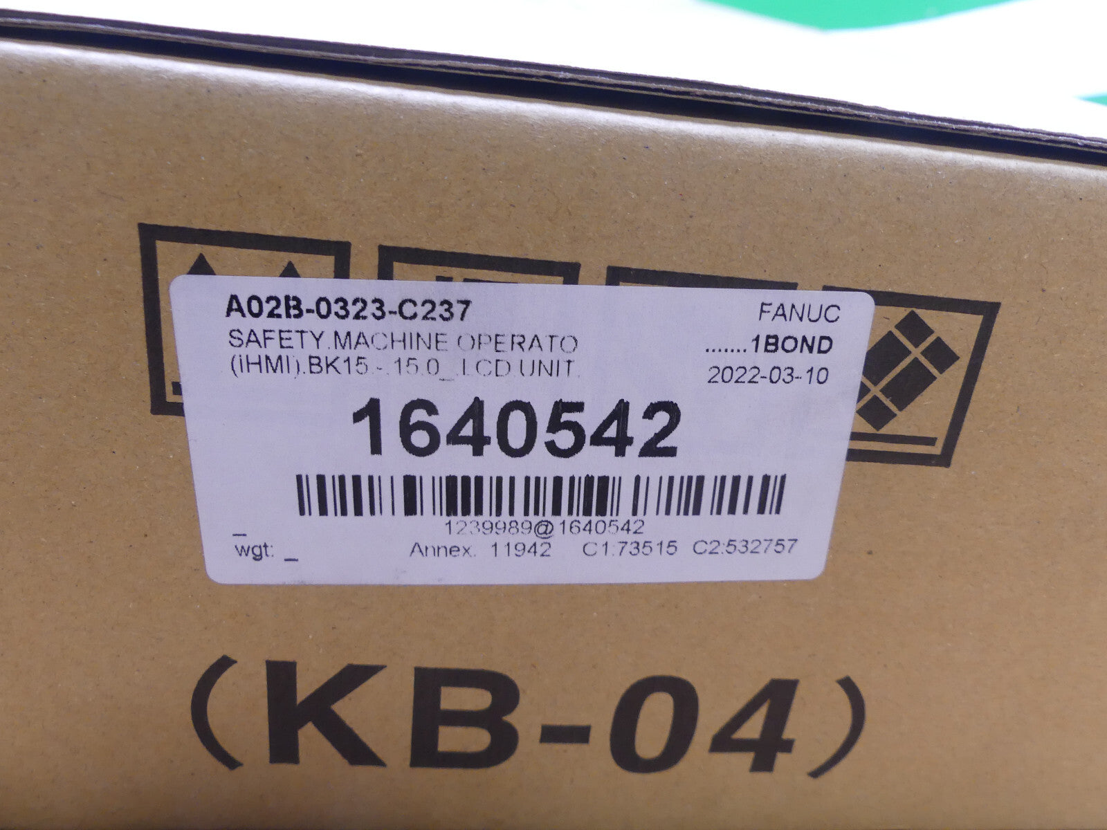 FANUC A02B-0323-C237  Tastatur