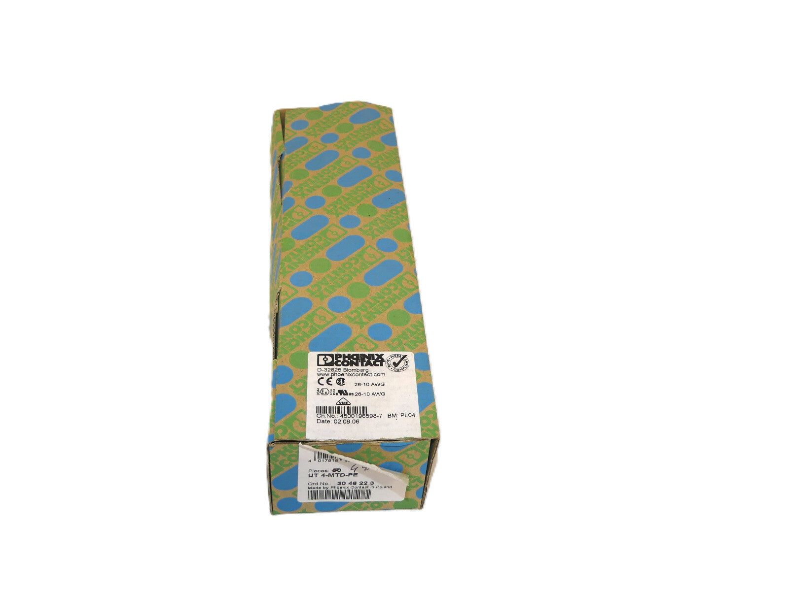 48  Stück Phoenix Contact UT 4-MTD-PE. 3046223