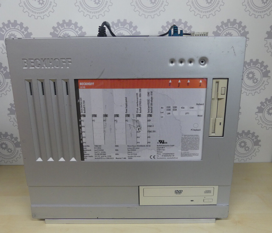 BECKHOFF PC6140, leicht beschädigt s. Bilder