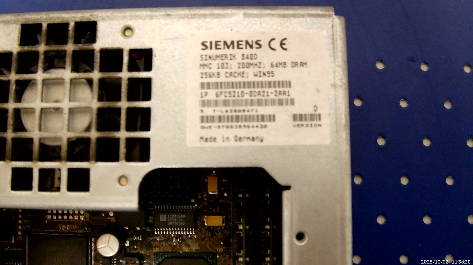 Siemens 6FC5210-0DA21-2AA1