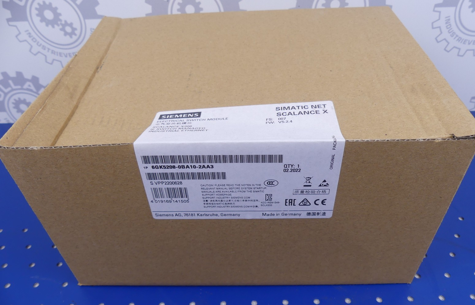 SIEMENS Scalance X208 6GK5208-0BA10-2AA3