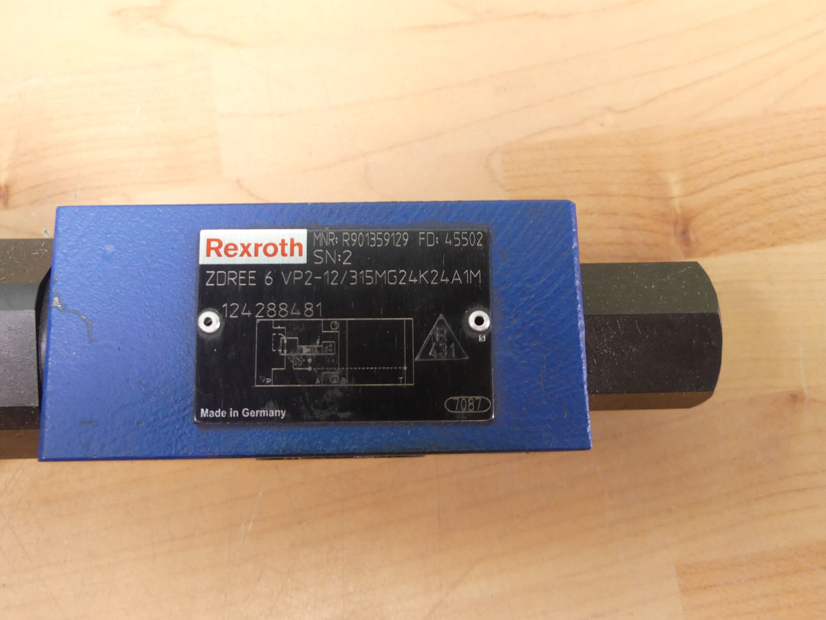 rexroth ZDREE 6 VP2-12/315MG24K24A1M MNR:R901359129 Druckreduzierventil