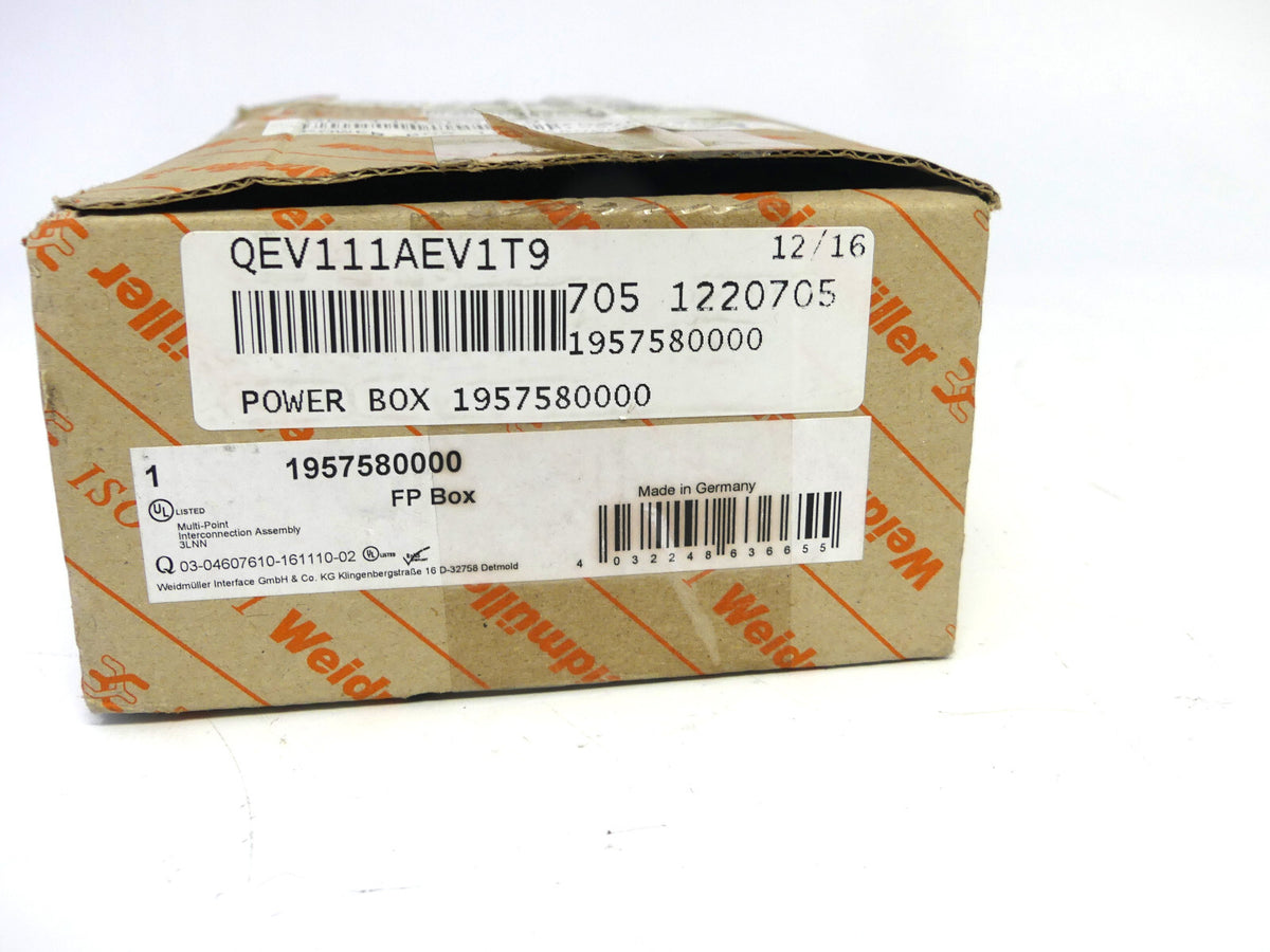 Weidmüller PowerBox PowerBox IP65 Klemmenkästen 1957580000 PowerBox