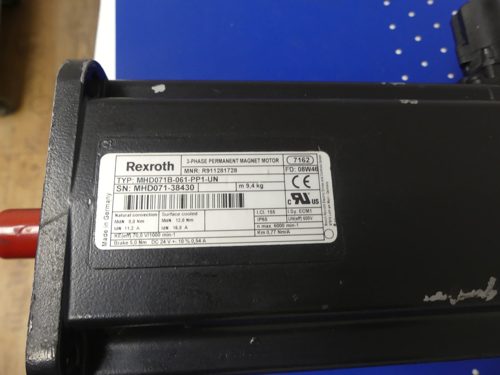 REXROTH MHD071B-061-PP1-UN