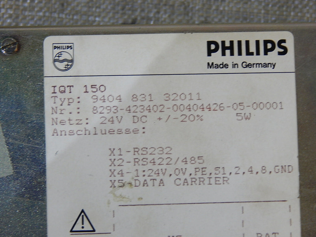 Philips  Operator panel   IQT 150 9404 831 32011