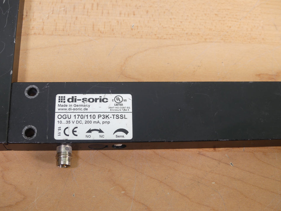 di-soric OGU 170/110 P3K-TSSL Gabellichtschranke