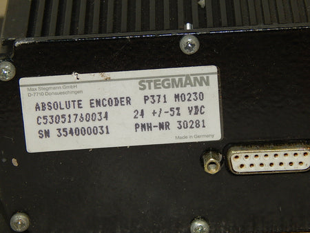 Stegmann Absolute Encoder P371 M0230