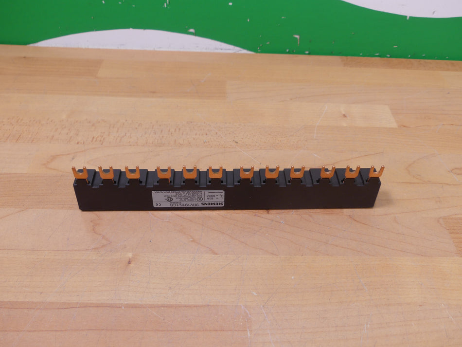 8X Siemens Sammelschiene 3RV1915-1CB