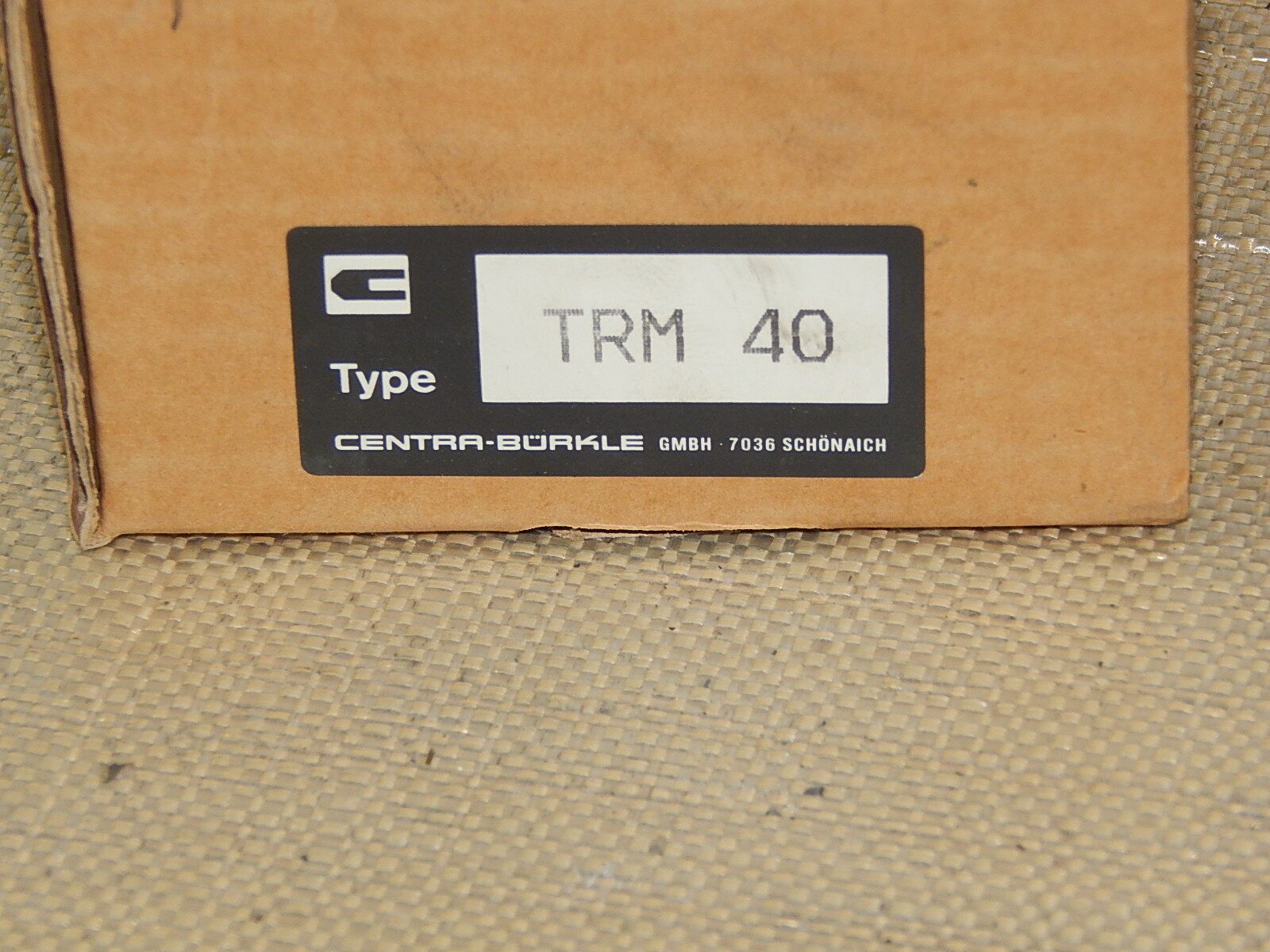 Centra Bürkle ANLEGEFÜHLER TRM 40 New