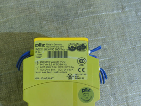 Pilz PNOZ 11 230-240VAC24VDC7n/o1n/o