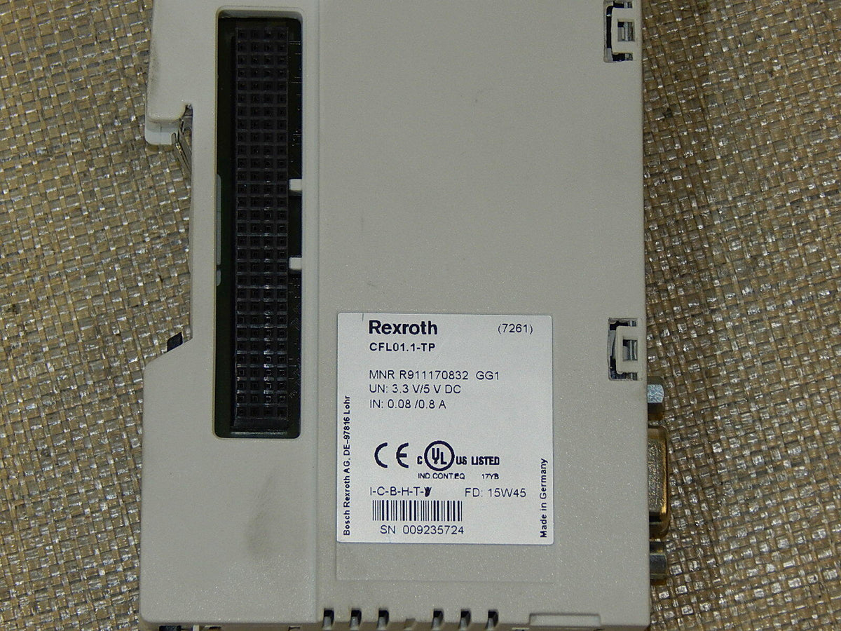 REXROTH - PROFIBUS DP-Master IndraControl    CFL01.1-TP Used