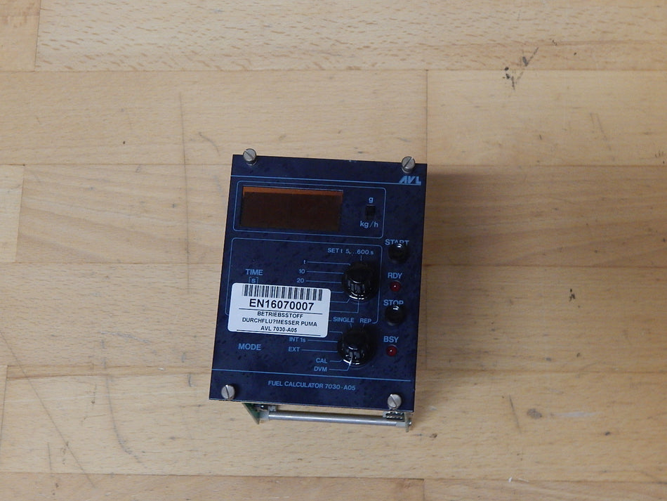 AVL  Fuel Calculator (Durchfluss Messer) Control Board Card  7030-A05