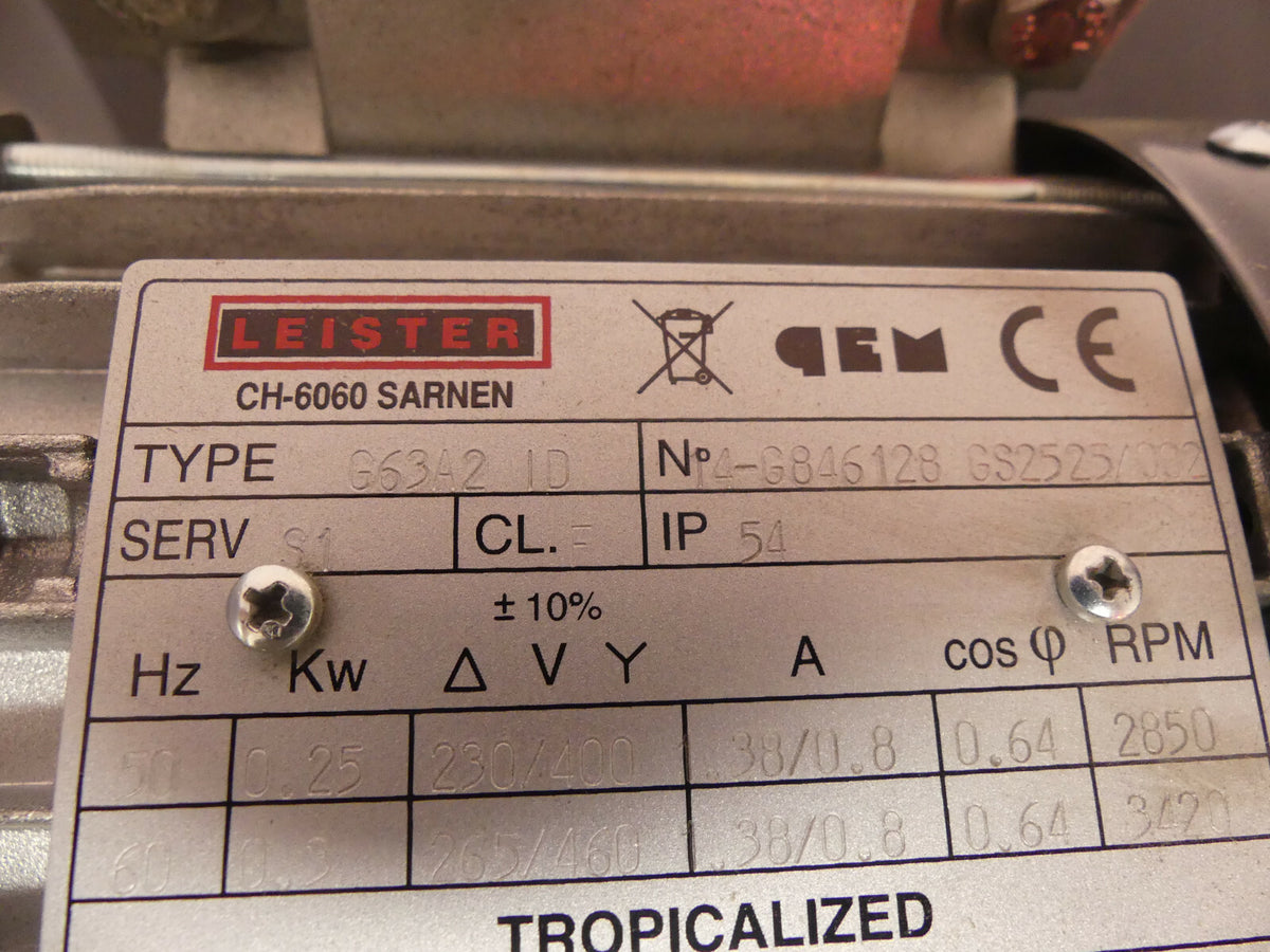 Leister Seitenkanalverdichter G63A2 ID