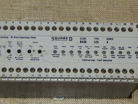  SQURRE D DC-Regelkreis-Überwachung Type.LEA Class 8430 