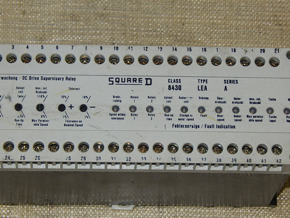  SQURRE D DC-Regelkreis-Überwachung Type.LEA Class 8430 