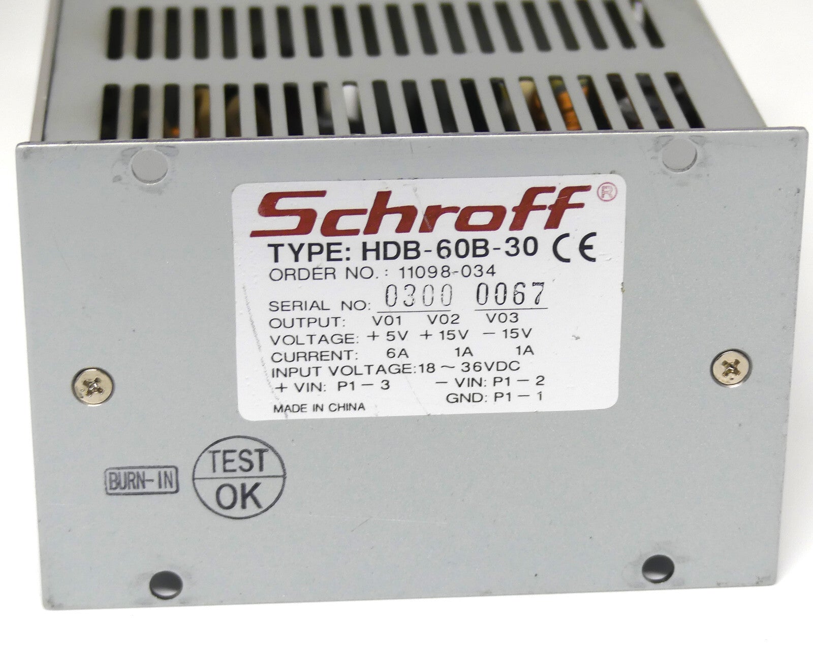 Schroff HDB-60B-30