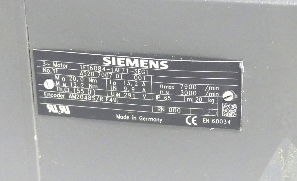 Siemens  1FT6084-1AF71-3EG1