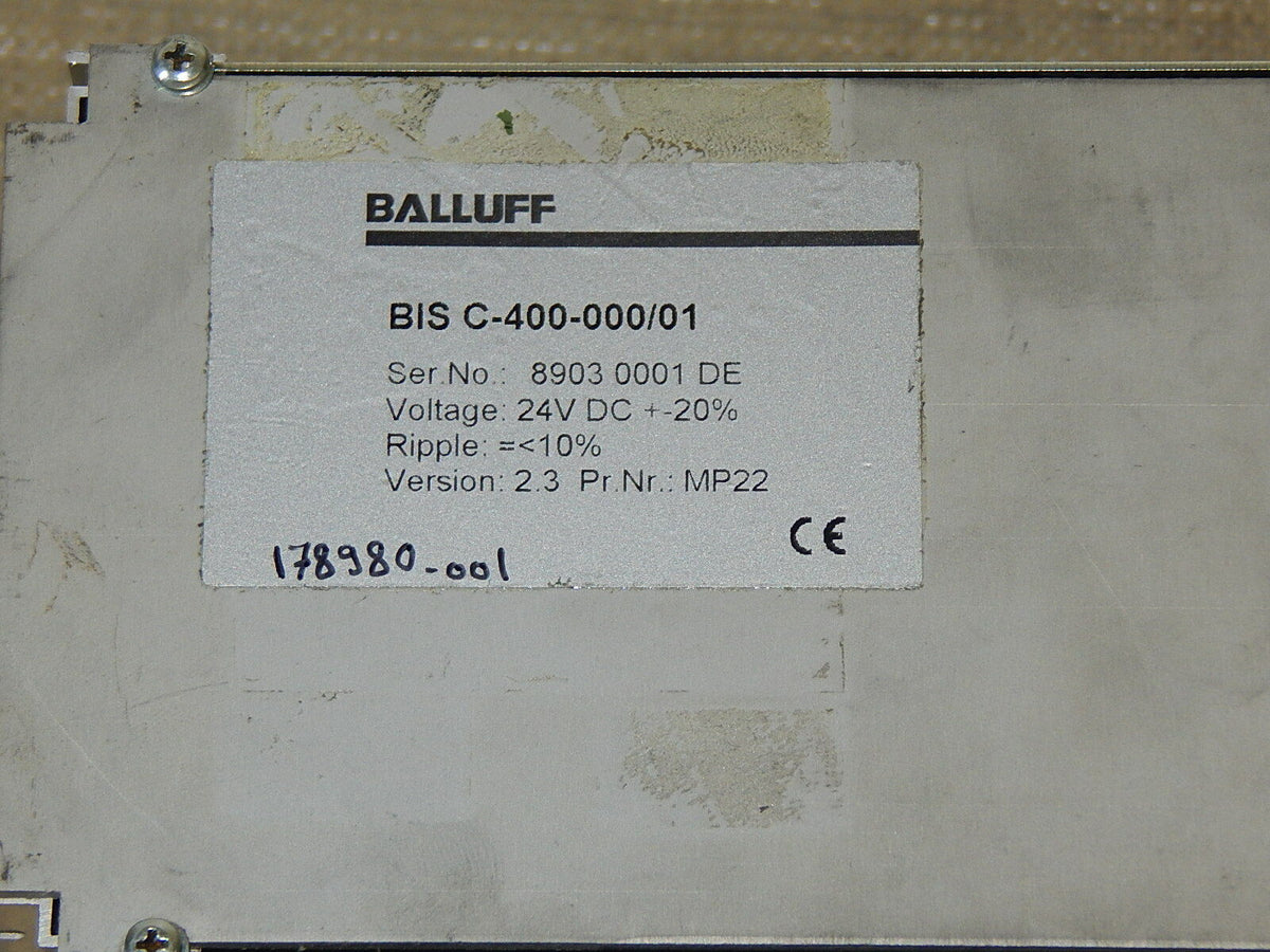 Balluff BIS C-400-000/01 Ser:No.:8903 0001 DE used