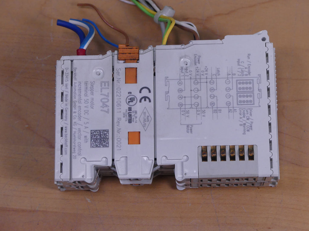 Beckhoff EL7047 EtherCAT-Klemme  used