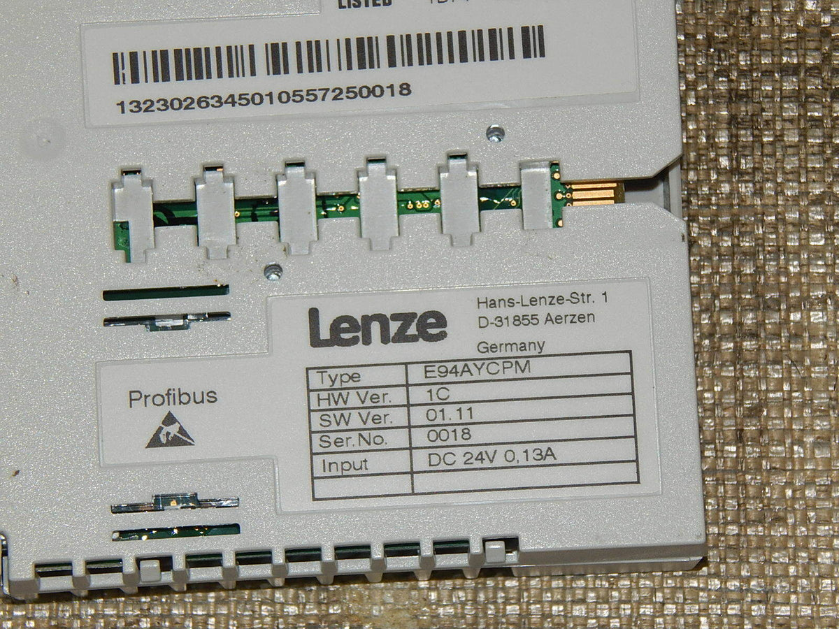 Lenze Profibus Modul E94AYCPM  used