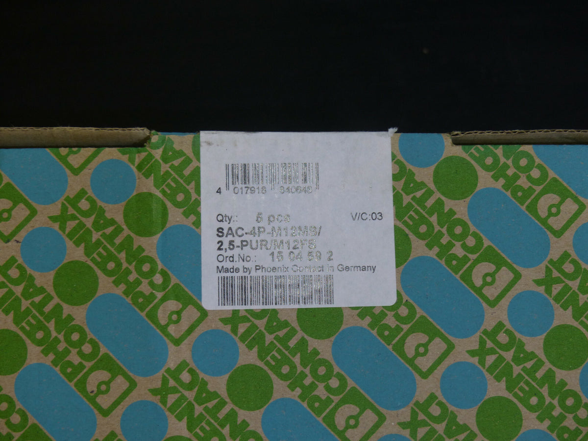 Phoenix Contact SAC-4P-M12MS/2,5-PUR/M12FS